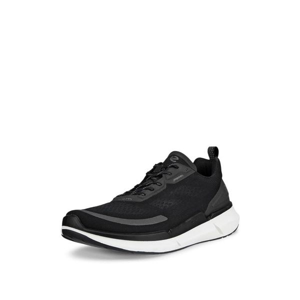 ECCO Buty męskie Biom 2.2 M black-43. Czarne buty turystyczne ecco, z aplikacjami, z gumy, bez zapięcia, trekkingowe. Za 419.99 zł.