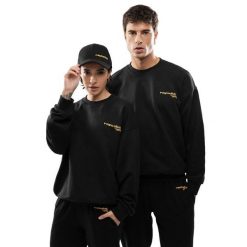 Męska bawełniana bluza Rayo Club Lifestyle Siroko RC Ready Black. Czarne bluzy SIROKO, m, bez wzorów, z bawełny, bez kaptura. Za 211.00 zł.