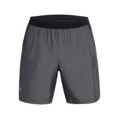 Spodenki do biegania męskie Under Armour Launch 7" Heather. Szare szorty Under Armour, m, bez wzorów, sportowe. Za 175.00 zł.