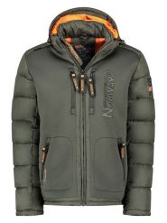 Geographical Norway Kurtka pikowana "Beachwood" w kolorze khaki rozmiar: S. Brązowe kurtki Geographical Norway, s, bez wzorów, bez kaptura. Za 176.91 zł.