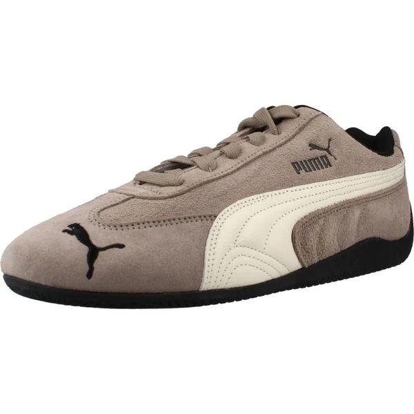 Buty PUMA YELLOW SPEEDCAT Szary. Szare buty turystyczne Puma, bez wzorów, z syntetyku, bez zapięcia, na fitness i siłownię. Za 429.99 zł.