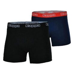 Bokserki męskie Men Boxer Shorts 2. Niebieskie slipy i bokserki Kappa, l, bez wzorów, z bawełny. Za 26.50 zł.