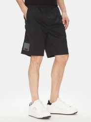 KARL LAGERFELD Szorty sportowe 265709 552600 Czarny Regular Fit. Czarne krótkie spodenki sportowe KARL LAGERFELD, m, bez wzorów, z bawełny. Za 479.99 zł.