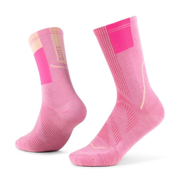 Skarpetki Buff COOLNET® CREW SOCK CC. Zielone skarpety Buff, bez wzorów, z poliamidu. Za 109.90 zł.