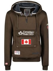 Canadian Peak Bluza "Galapagos" w kolorze brązowym rozmiar: XL. Brązowe bluzy Canadian Peak, xl, bez wzorów, z kapturem. Za 144.92 zł.