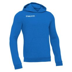 Bluza z kapturem Macron banjo. Niebieskie bluzy z kapturem Macron, m, bez wzorów, z kapturem. Za 244.50 zł.