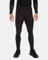 Męskie legginsy biegowe Kilpi RUNNER-M. Czarne legginsy długie sportowe Kilpi, m, bez wzorów, z materiału, do biegania. Za 163.85 zł.