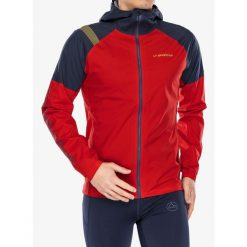 Kurtka do biegania męska La Sportiva Pocketshell Jacket. Czerwone kurtki do biegania La Sportiva, m, bez wzorów, bez kaptura, do biegania. Za 682.49 zł.