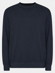 Sisley Sweter 1098S1033 Granatowy Regular Fit. Niebieskie swetry rozpinane Sisley, l, bez wzorów, z bawełny, bez kołnierzyka, bez ramiączek. Za 139.99 zł.