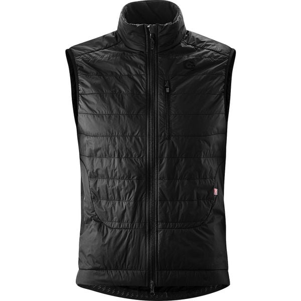 Kurtka puchowa bez rękawów Gonso Primaloft. Czarne kurtki Gonso, bez wzorów, z puchu, bez kaptura. Za 560.50 zł.