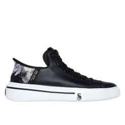 Buty trampki sportowe wsuwane męskie Skechers Snoop Dogg. Czarne trampki Skechers, m, bez wzorów, bez zapięcia. Za 365.49 zł.