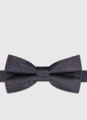 PAKO LORENTE – Żakardowa mucha męska. Brązowe krawaty i muchy Pako Lorente, bez wzorów, z poliesteru. Za 99.99 zł.