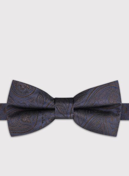 PAKO LORENTE – Żakardowa mucha męska. Brązowe krawaty i muchy Pako Lorente, bez wzorów, z poliesteru. Za 99.99 zł.