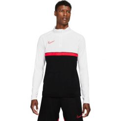 Bluza sportowa męska Nike Dri-FIT Academy 21 Drill Top. Czerwone bluzy bez kaptura Nike, m, bez wzorów, bez kaptura. Za 112.00 zł.