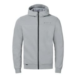 Bluza z kapturem z pełnym zamkiem błyskawicznym Musto Evo. Szare bluzy Musto, bez wzorów, z kapturem. Za 510.50 zł.