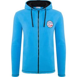 Bluza polarowa "Friso" w kolorze niebieskim. Bluzy z kapturem marki Nebulus. W wyprzedaży za 130.95 zł.