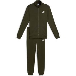 Dres Puma Ess Sweat Suit Tr, Dla obu płci. Zielone komplety dresowe Puma, xl, bez wzorów, z bawełny, bez ramiączek. Za 490.00 zł.