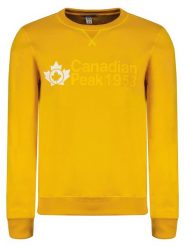 Canadian Peak Bluza "Ganteak" w kolorze musztardowym rozmiar: XXL. Żółte bluzy Canadian Peak, xxl, bez wzorów, bez kaptura. Za 101.70 zł.