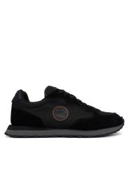 Napapijri Sneakersy Nova NP0A8APL Czarny. Czarne buty sportowe casual Napapijri, bez wzorów, ze skóry, bez zapięcia. Za 529.99 zł.