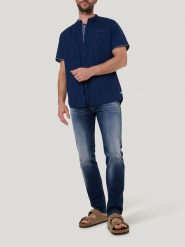 Pioneer Koszula w kolorze granatowym rozmiar: XXL. Niebieskie koszule PIONEER, xxl, bez wzorów, bez kołnierzyka, bez ramiączek. Za 86.95 zł.