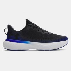 Buty do biegania męskie Under Armour Infinite black/royal/black. Czarne buty do biegania Under Armour, bez wzorów, bez zapięcia, do biegania. Za 249.99 zł.
