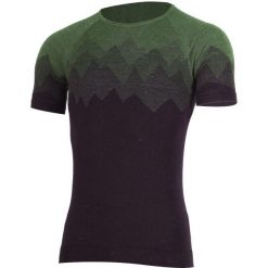 Męska koszulka merino WESOR. Czerwone bielizna termoaktywna LASTING, m, bez wzorów, z materiału, bez ramiączek, narciarskie. Za 530.60 zł.