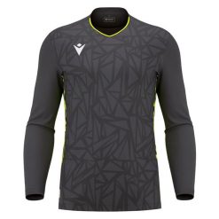 Koszulka bramkarska z długim rękawem Macron Corvus Eco. Szare bluzki z długim rękawem Macron, m, bez wzorów, z tkaniny, bez kołnierzyka, bez ramiączek. Za 307.50 zł.