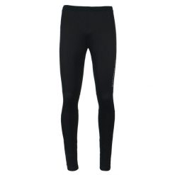 Legginsy do narciarstwa biegowego męskie Endurance Navotas XCS Windblock. Czarne legginsy długie sportowe Endurance, m, bez wzorów, narciarskie. Za 259.99 zł.