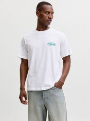 Jack & Jones Koszulka "Riviera" w kolorze białym rozmiar: M. Białe bezrękawniki Jack & Jones, m, bez wzorów, z bawełny, bez kołnierzyka, bez ramiączek. Za 53.17 zł.