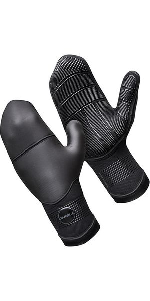 Rękawiczki neoprenowe do sportów wodnych ONeill Psycho Tech 5mm Mittens. Czarne rękawiczki O'Neill, bez wzorów, z materiału. Za 289.00 zł.