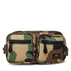 Saszetka nerka Alpha Industries. Brązowe saszetki i nerki Alpha Industries, bez wzorów. Za 109.99 zł.