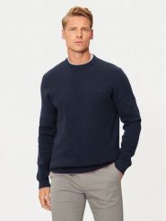 Hechter Paris Sweter 65006 142802 Granatowy Regular Fit. Niebieskie swetry rozpinane Hechter Paris, m, bez wzorów, z bawełny, bez kołnierzyka, bez ramiączek. Za 199.99 zł.