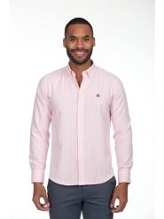 The Time of Bocha Koszula - Regular fit - w kolorze jasnoróżowym rozmiar: XL. Różowe koszule The Time of Bocha, xl, bez wzorów, z bawełny, bez kołnierzyka, bez ramiączek. Za 152.99 zł.