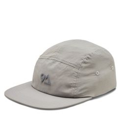 Czapka z daszkiem Jack&Jones. Szare czapki z daszkiem Jack&Jones, bez wzorów. Za 49.99 zł.