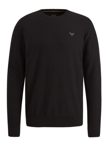 PME Legend Sweter w kolorze czarnym rozmiar: XXL. Czarne swetry nierozpinane PME Legend, xxl, bez wzorów, z bawełny, bez kołnierzyka, bez ramiączek. Za 263.53 zł.