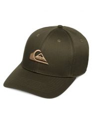 Quiksilver Czapka z daszkiem Decades AQYHA04002 Khaki. Brązowe czapki z daszkiem Quiksilver, bez wzorów, z poliesteru. Za 79.99 zł.