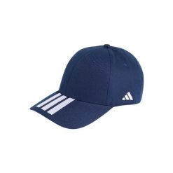Czapka z daszkiem adidas Tiro. Niebieskie czapki z daszkiem Adidas, bez wzorów, z bawełny. Za 65.99 zł.