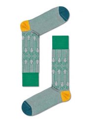 Happy Socks Skarpety w kolorze niebiesko-zielonym rozmiar: 39-42. Zielone skarpety Happy Socks, bez wzorów. Za 52.67 zł.
