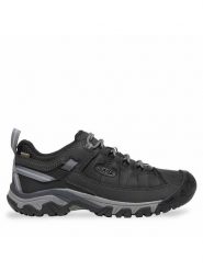 Keen Trekkingi Targhee Iii Wp 1026329 Czarny. Czarne buty trekkingowe Keen, bez wzorów, z materiału, bez zapięcia. Za 649.99 zł.