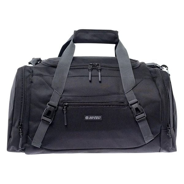 Torba Podróżna Soris 40L. Czarne torby na ramię Hi-tec, bez wzorów, z materiału, na ramię, bez dodatków. Za 176.99 zł.