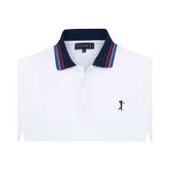 Koszulka polo w kolorze białym. Koszulki polo sportowe Sir Raymond Taylor. W wyprzedaży za 150.95 zł.