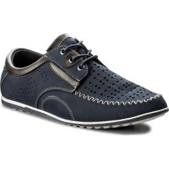 Półbuty LANETTI - MYL8050-1 Granatowy. Eleganckie półbuty marki Lanetti. Za 99.99 zł.