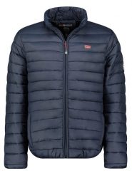 Geographical Norway Kurtka pikowana "Amigo" w kolorze granatowym rozmiar: S. Niebieskie kurtki Geographical Norway, s, z aplikacjami, bez kaptura. Za 118.56 zł.