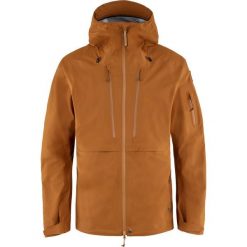 Kurtka męska Fjallraven Keb Eco-Shell Jacket. Brązowe kurtki Fjällräven, m, bez wzorów, z materiału, bez kaptura. Za 1,946.75 zł.