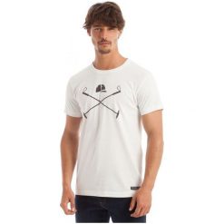 Polo Club C.H.A T-Shirt Męski Xl Biały. Koszulki polo marki Polo Club C.H..A. Za 119.00 zł.