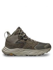 Hoka Trekkingi Anacapa 2 Mid Gtx GORE-TEX 1141633 Khaki. Brązowe botki sznurowane HOKA, bez wzorów, z gore-texu, bez obcasa, bez zapięcia. Za 759.99 zł.