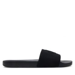 Klapki Calvin Klein Jeans. Czarne klapki Calvin Klein Jeans, z jeansu. Za 179.99 zł.
