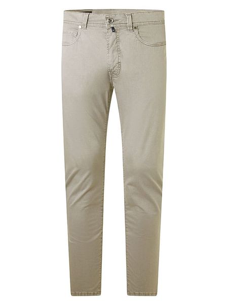 Pierre Cardin Spodnie w kolorze beżowym rozmiar: W38/L30. Brązowe spodnie materiałowe Pierre Cardin, l, z aplikacjami, z materiału, klasyczne. Za 169.95 zł.