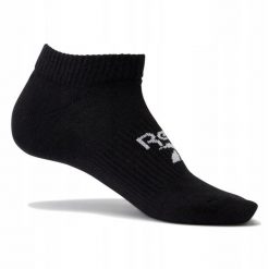 Skarpety męskie sportowe Reebok ACTFO U INSIDE SOCK. Czarne skarpetki sportowe Reebok, bez wzorów. W wyprzedaży za 25.00 zł.