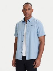 Quiksilver Koszula Mw Premium Stretch EQYWT04623 Błękitny Regular Fit. Niebieskie koszule Quiksilver, m, bez wzorów, z bawełny, bez kołnierzyka, bez ramiączek. Za 239.99 zł.